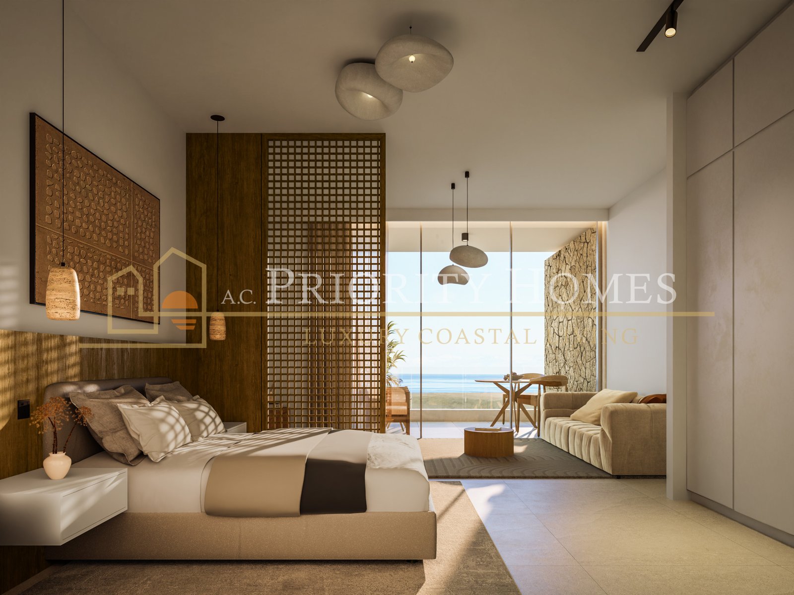 Boutique Seaside Resort Two Bedroom Apartments in Kissonerga, Paphos