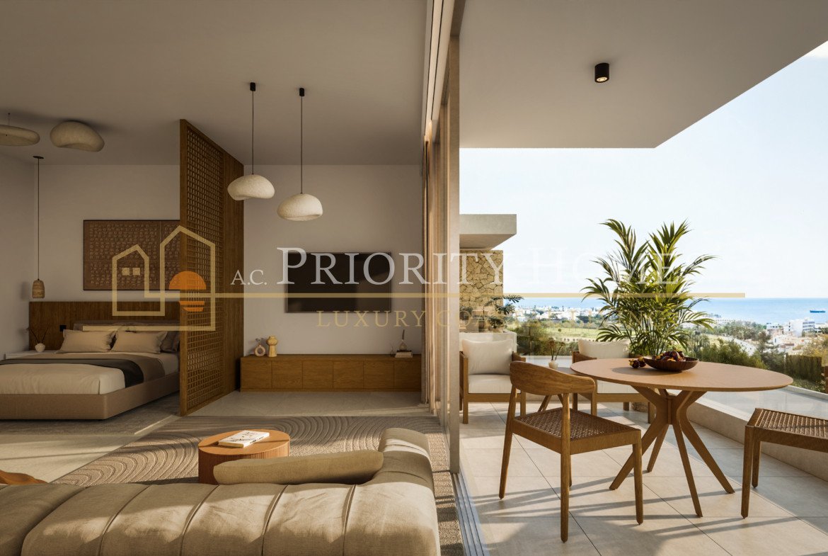 Boutique Seaside Resort Two Bedroom Apartments in Kissonerga, Paphos