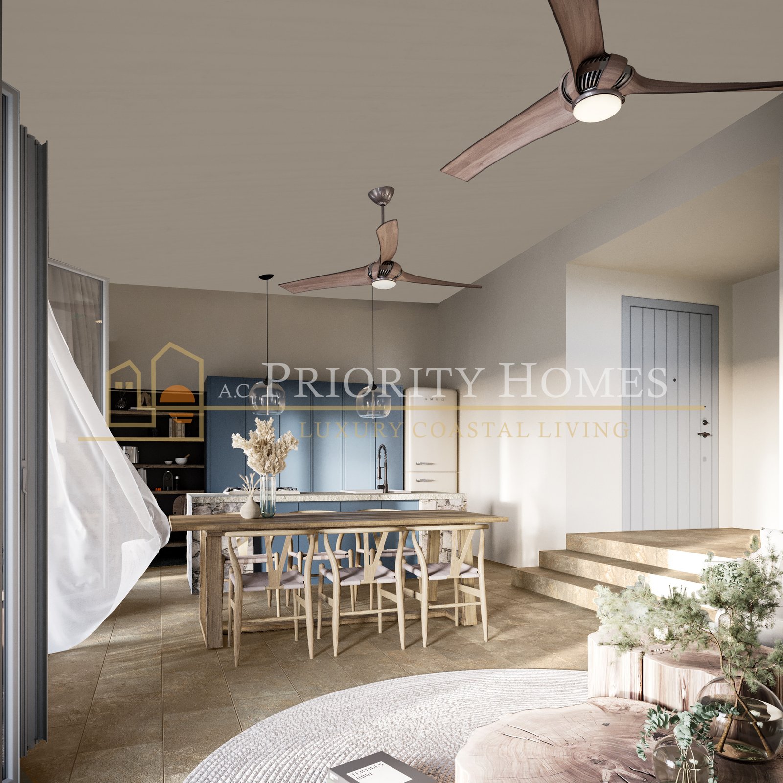 Luxury Three-Bedroom Beachside Villas in Polis, Paphos