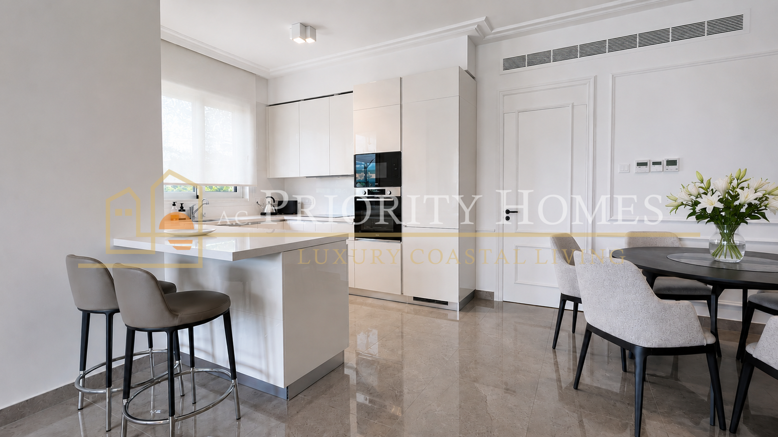 Modern Two‑Bedroom Luxury Apartment in Agios Athanasios