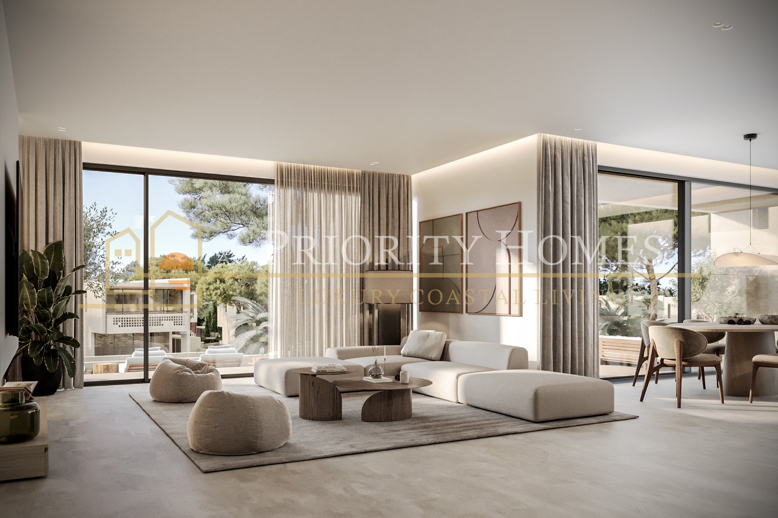 Luxury Three-Bedroom Detached Villas in Prestigious Konia, Paphos