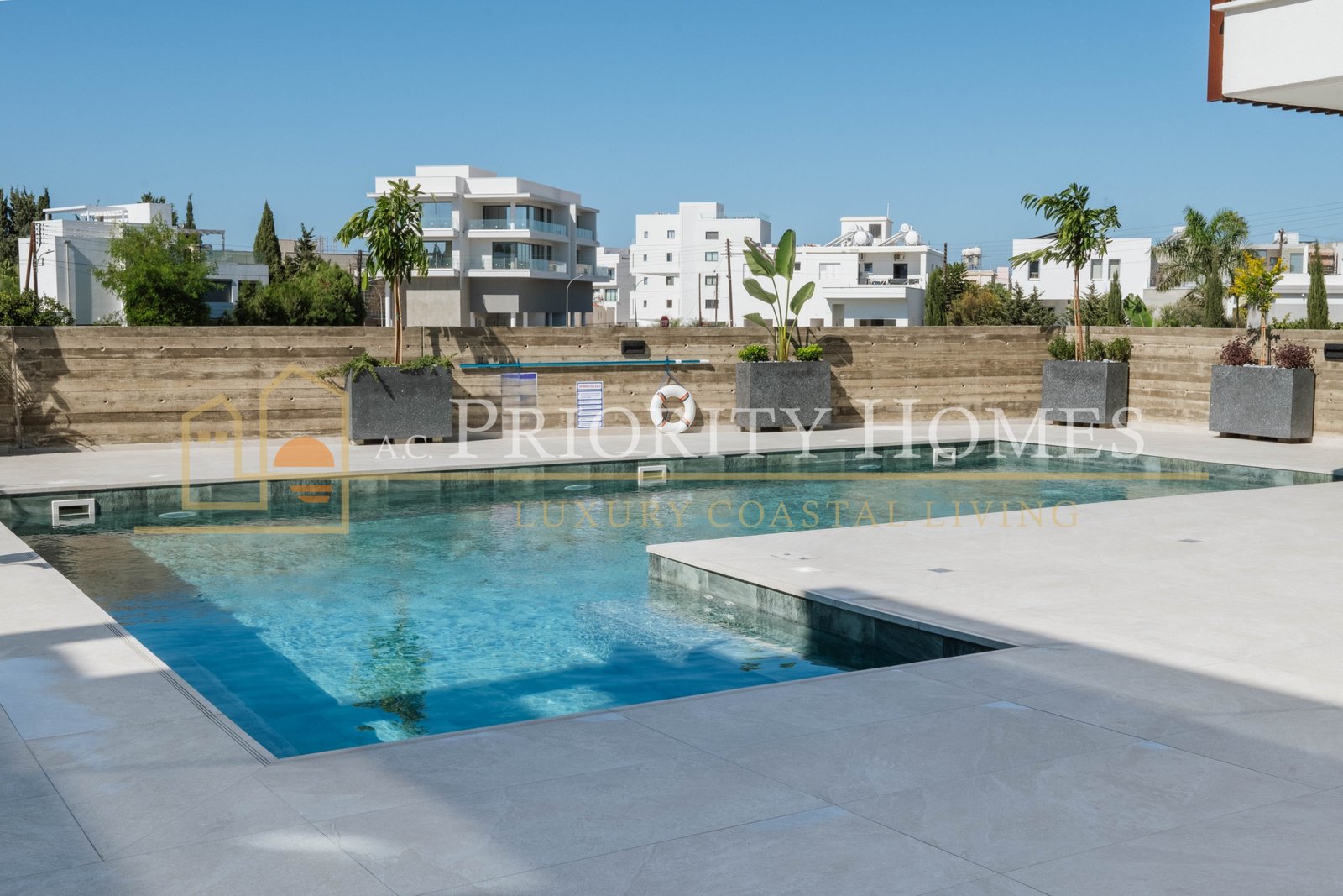 Contemporary Two-Bedroom Penthouse with Private Roof Terrace in Kato Paphos