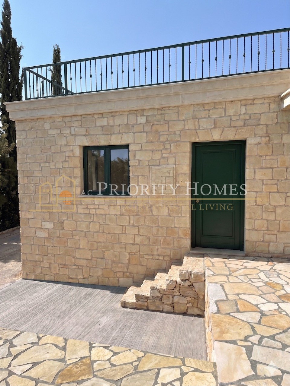 Charming Three-Bedroom Detached Stone Villa in Marathounta, Paphos
