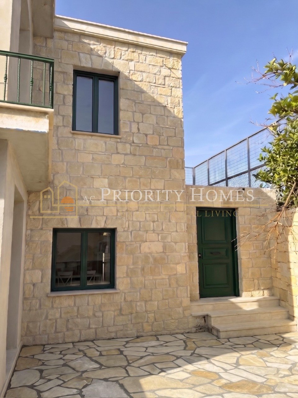 Charming Three-Bedroom Detached Stone Villa in Marathounta, Paphos