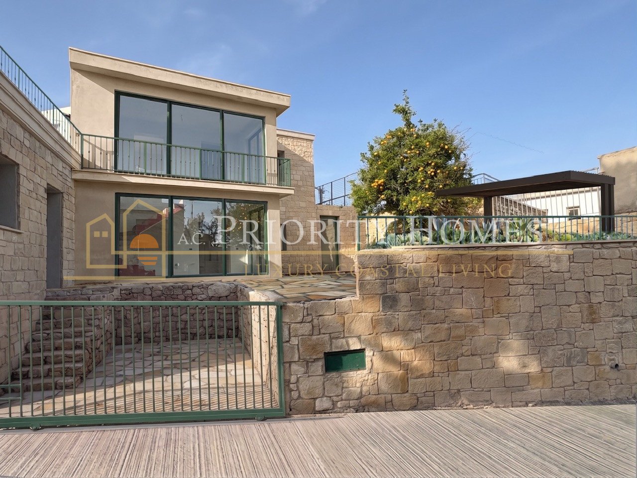 Charming Three-Bedroom Detached Stone Villa in Marathounta, Paphos