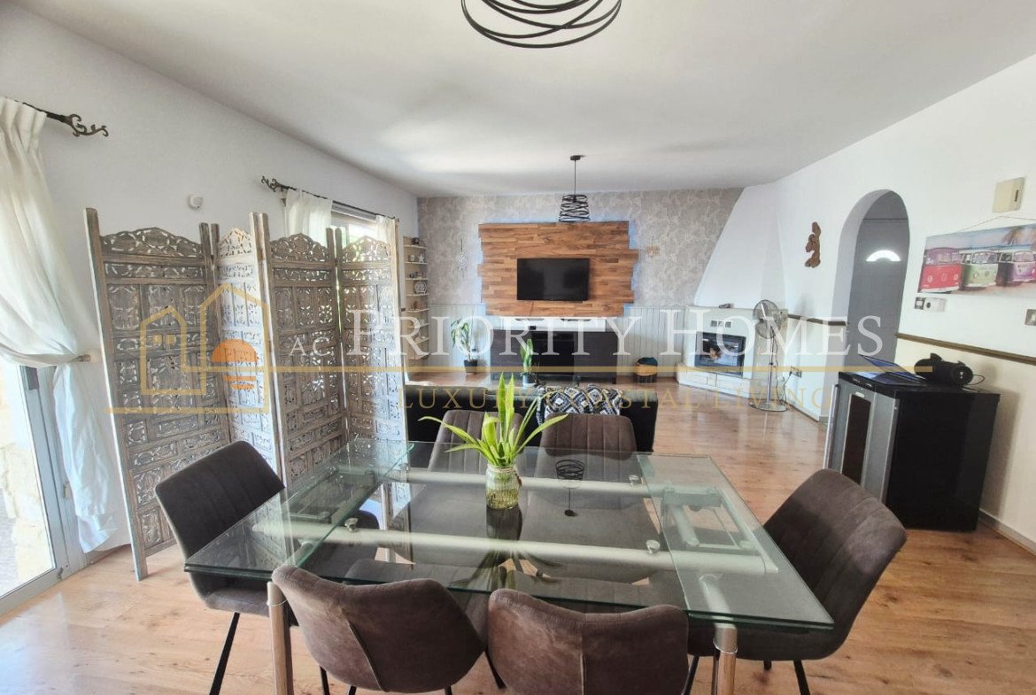 Beautiful Three-Bedroom Detached Villa with Private Pool, Sea & Mountain Views in Tala