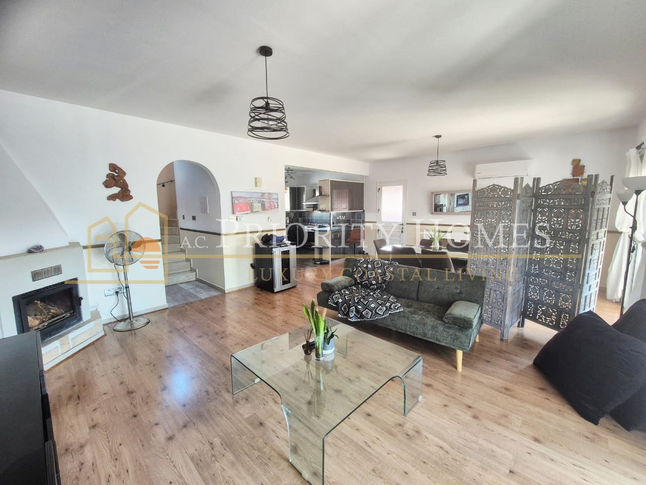 Beautiful Three-Bedroom Detached Villa with Private Pool, Sea & Mountain Views in Tala