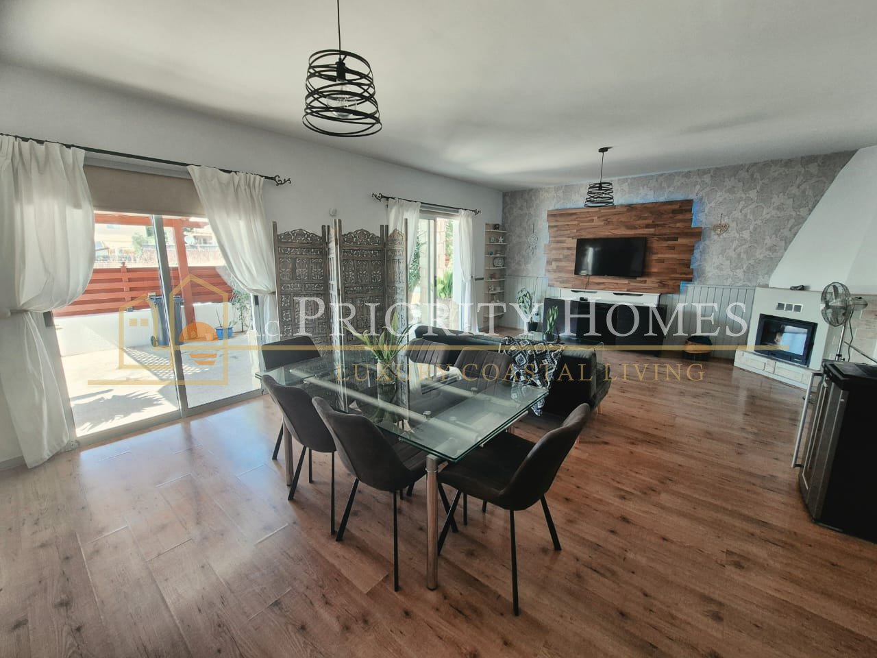 Beautiful Three-Bedroom Detached Villa with Private Pool, Sea & Mountain Views in Tala