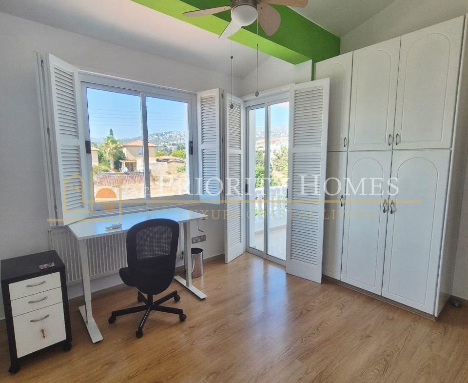 Beautiful Three-Bedroom Detached Villa with Private Pool, Sea & Mountain Views in Tala