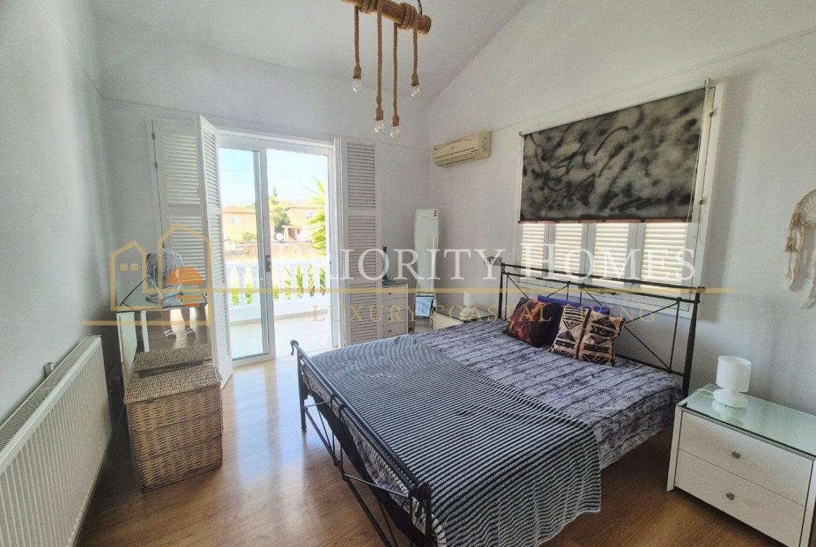 Beautiful Three-Bedroom Detached Villa with Private Pool, Sea & Mountain Views in Tala