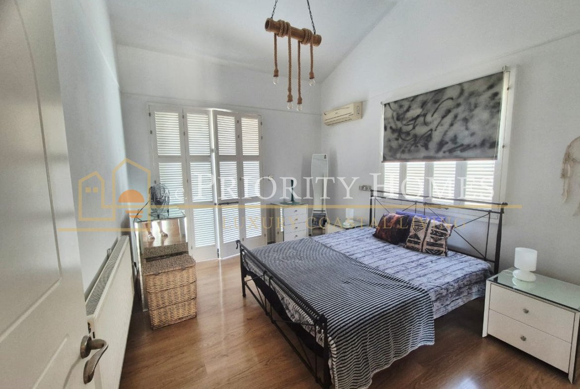 Beautiful Three-Bedroom Detached Villa with Private Pool, Sea & Mountain Views in Tala