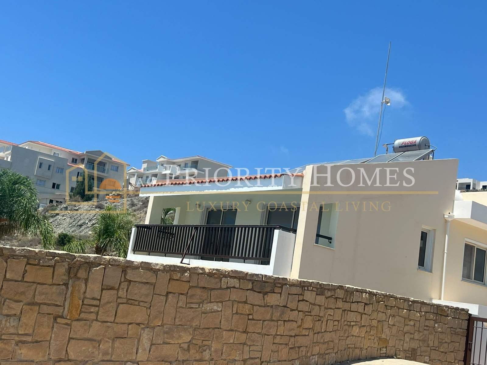 Two-Bedroom Sea View Apartment for Rent in Chloraka