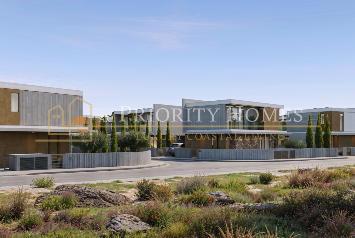 Contemporary Luxury Three-Bedroom Villas in Geroskipou