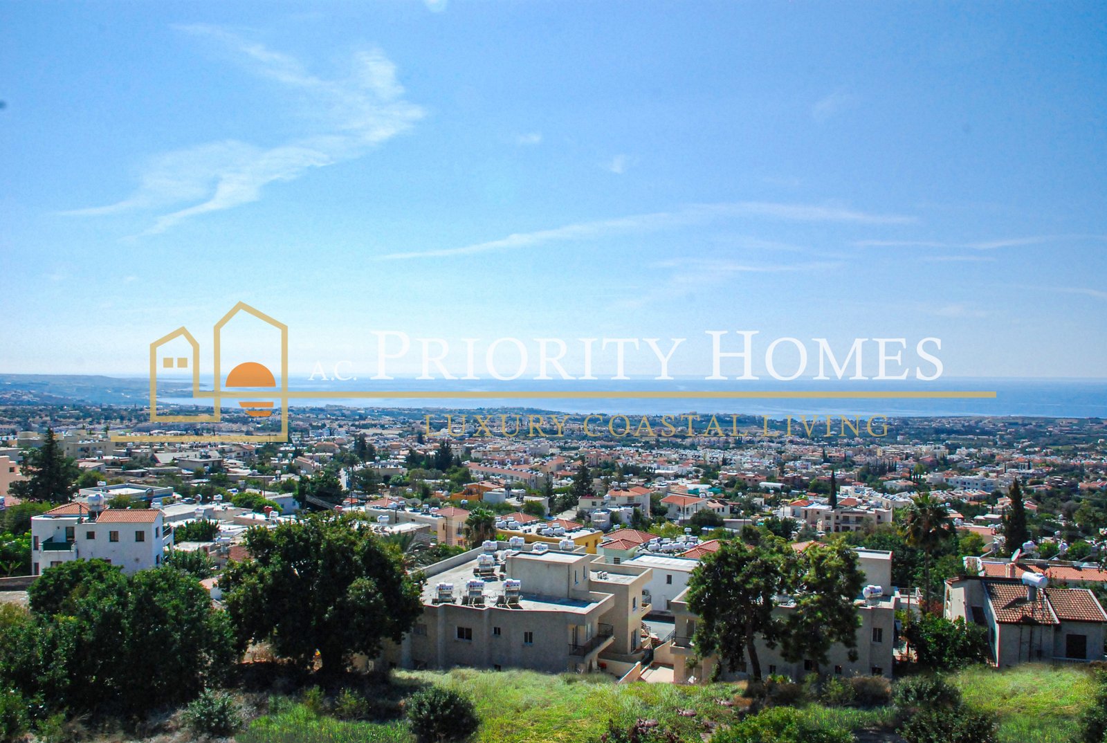 Five-Bedroom Villas with Panoramic Sea Views in Pegeia