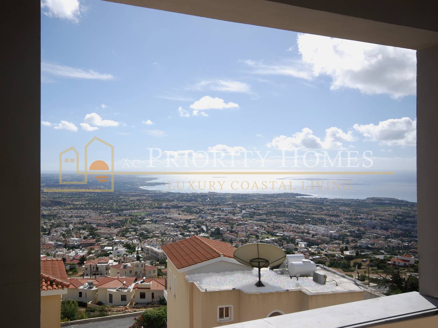 Five-Bedroom Villas with Panoramic Sea Views in Pegeia