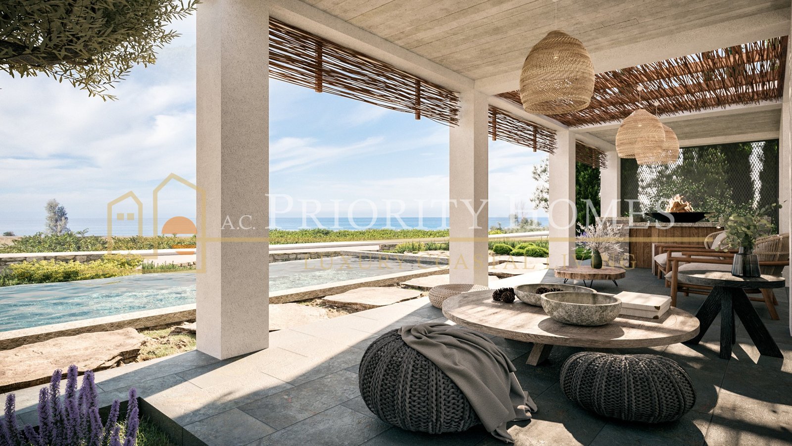 Luxury Three-Bedroom Beachside Villas in Polis, Paphos