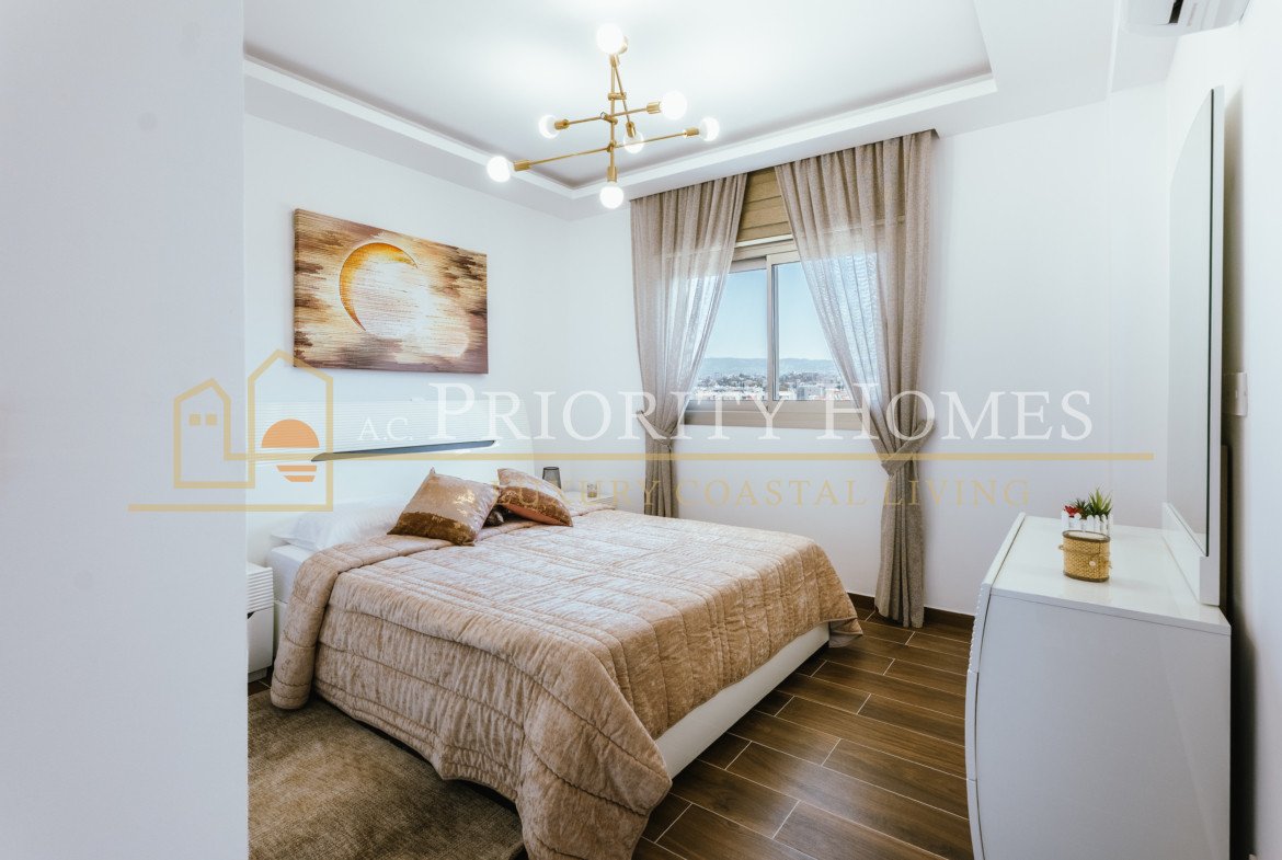 Contemporary Two-Bedroom Penthouse with Private Roof Terrace in Kato Paphos
