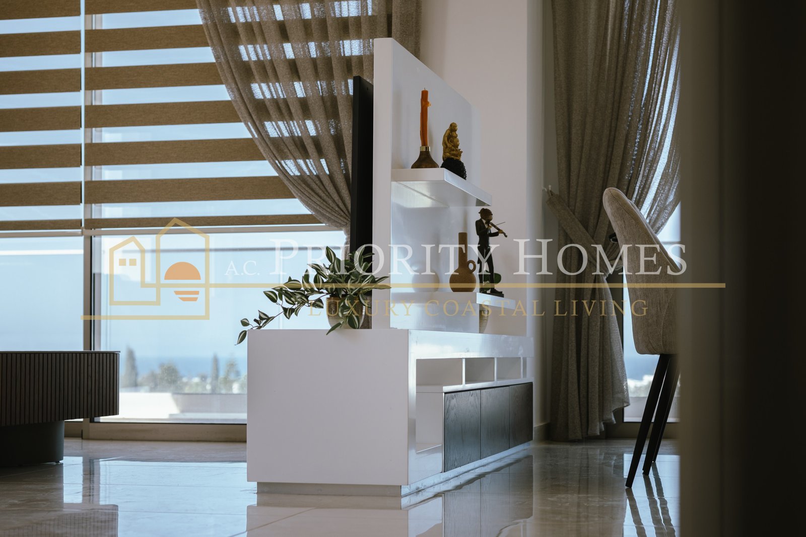 Contemporary Two-Bedroom Penthouse with Private Roof Terrace in Kato Paphos