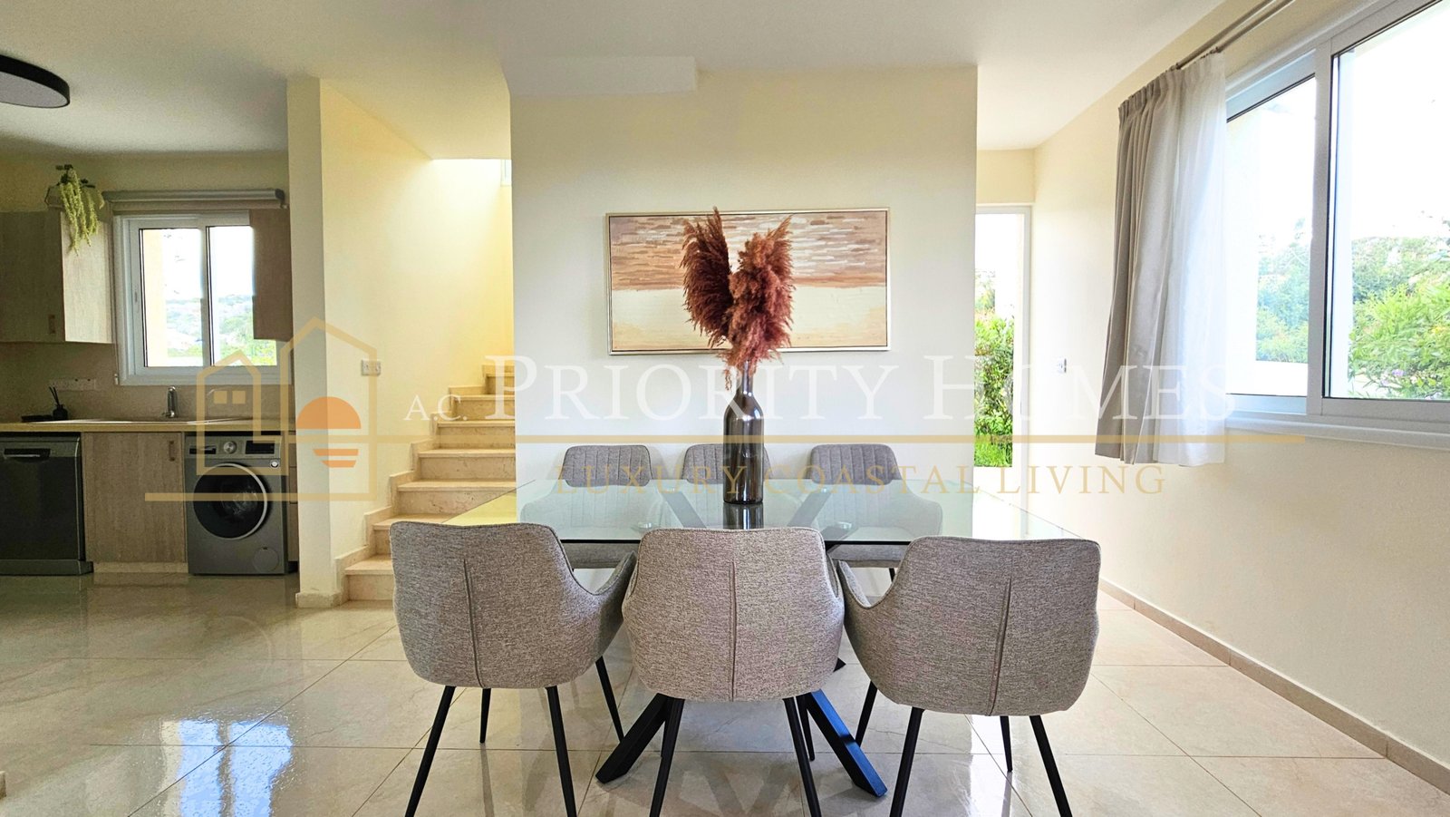 Three-Bedroom Mediterranean Villas in Pegeia – St George