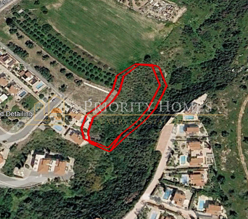 Residential Development Land with H5 Zoning – Mountainside Location in Pegeia
