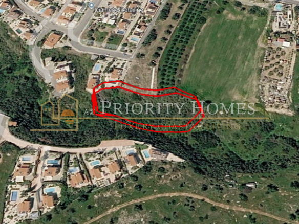 Residential Development Land with H5 Zoning – Mountainside Location in Pegeia