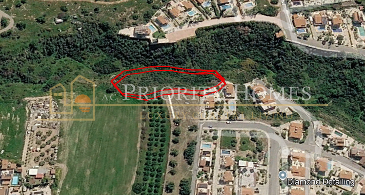 Residential Development Land with H5 Zoning – Mountainside Location in Pegeia