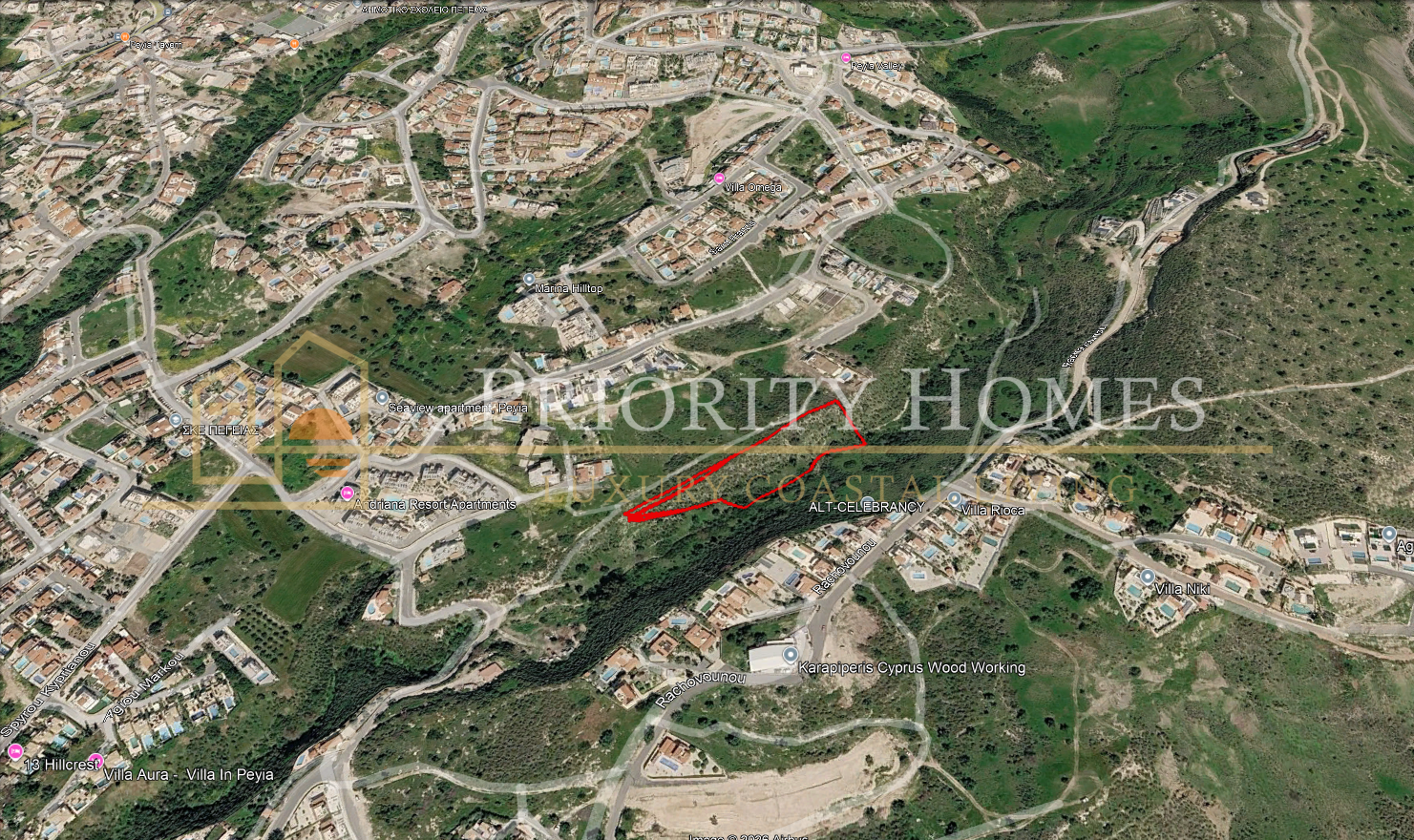 Two Adjoining Agricultural Fields in Pegeia