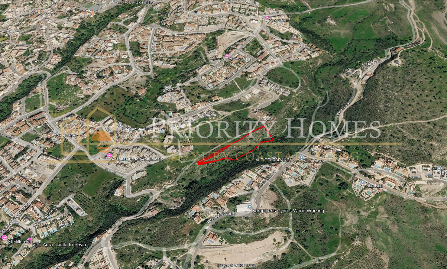 Two Adjoining Agricultural Fields in Pegeia