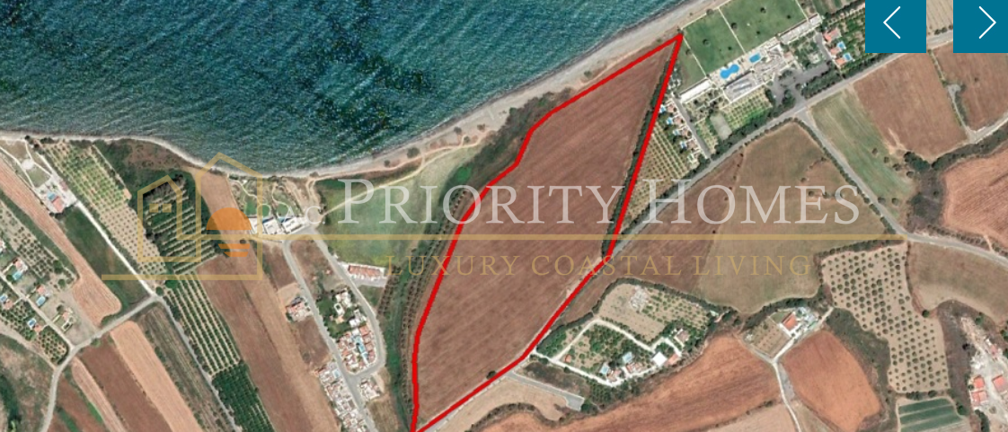 Prime Coastal Development Land for Sale in Polis Chrysochous