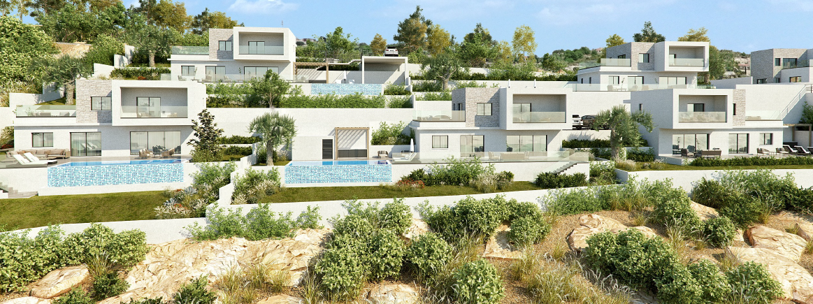 Three Bedroom Three Bathroom Villas in Tsada