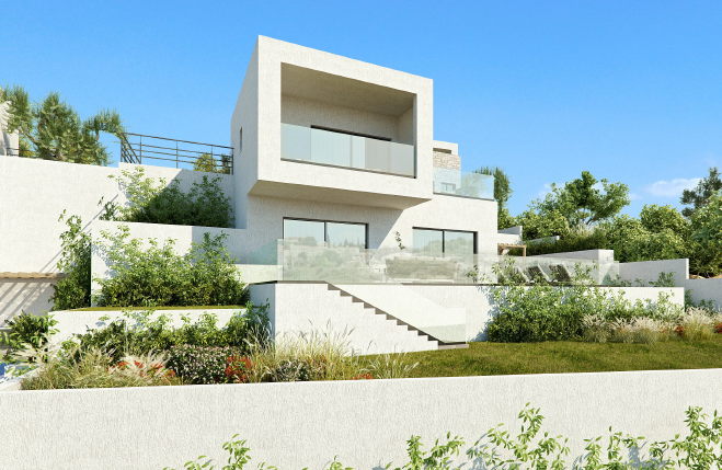 Three Bedroom Three Bathroom Villas in Tsada
