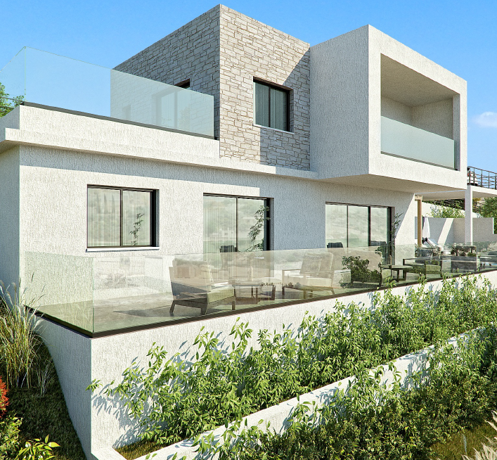 Three Bedroom Three Bathroom Villas in Tsada