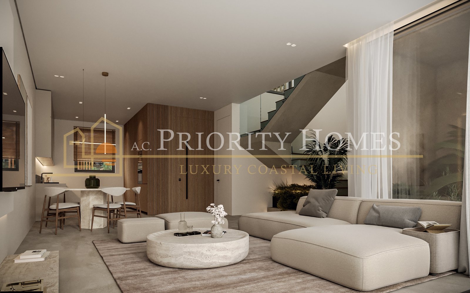 Luxury Three-Bedroom Detached Villas in Prestigious Konia, Paphos