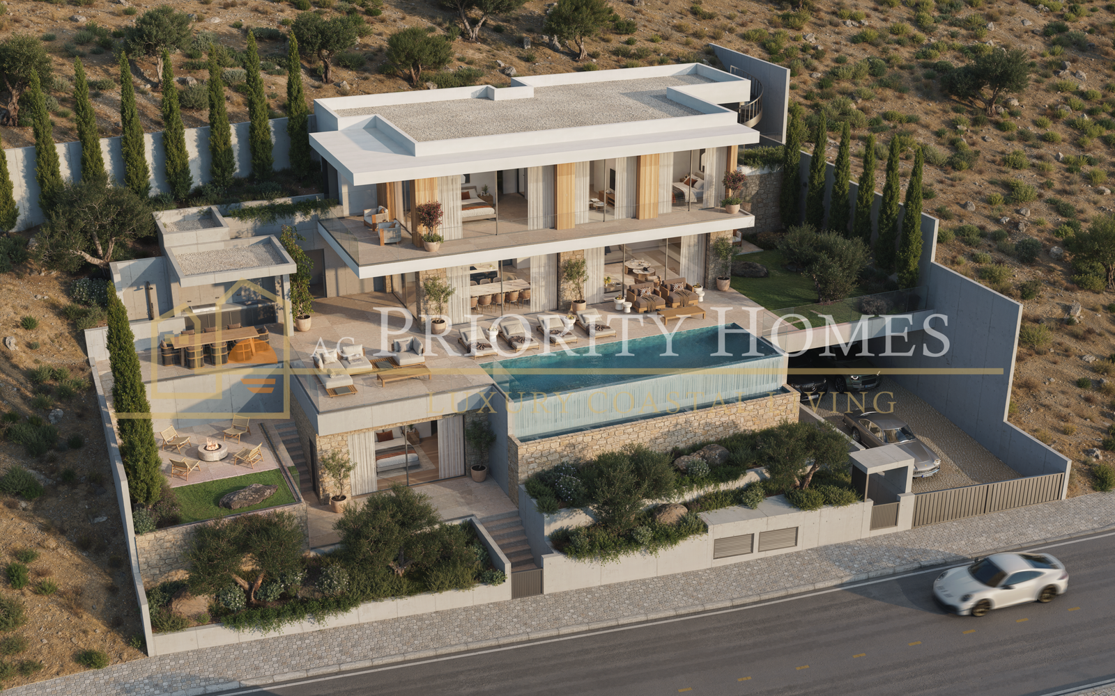 Luxury Four-Bedroom Villa for Sale in Geroskipou