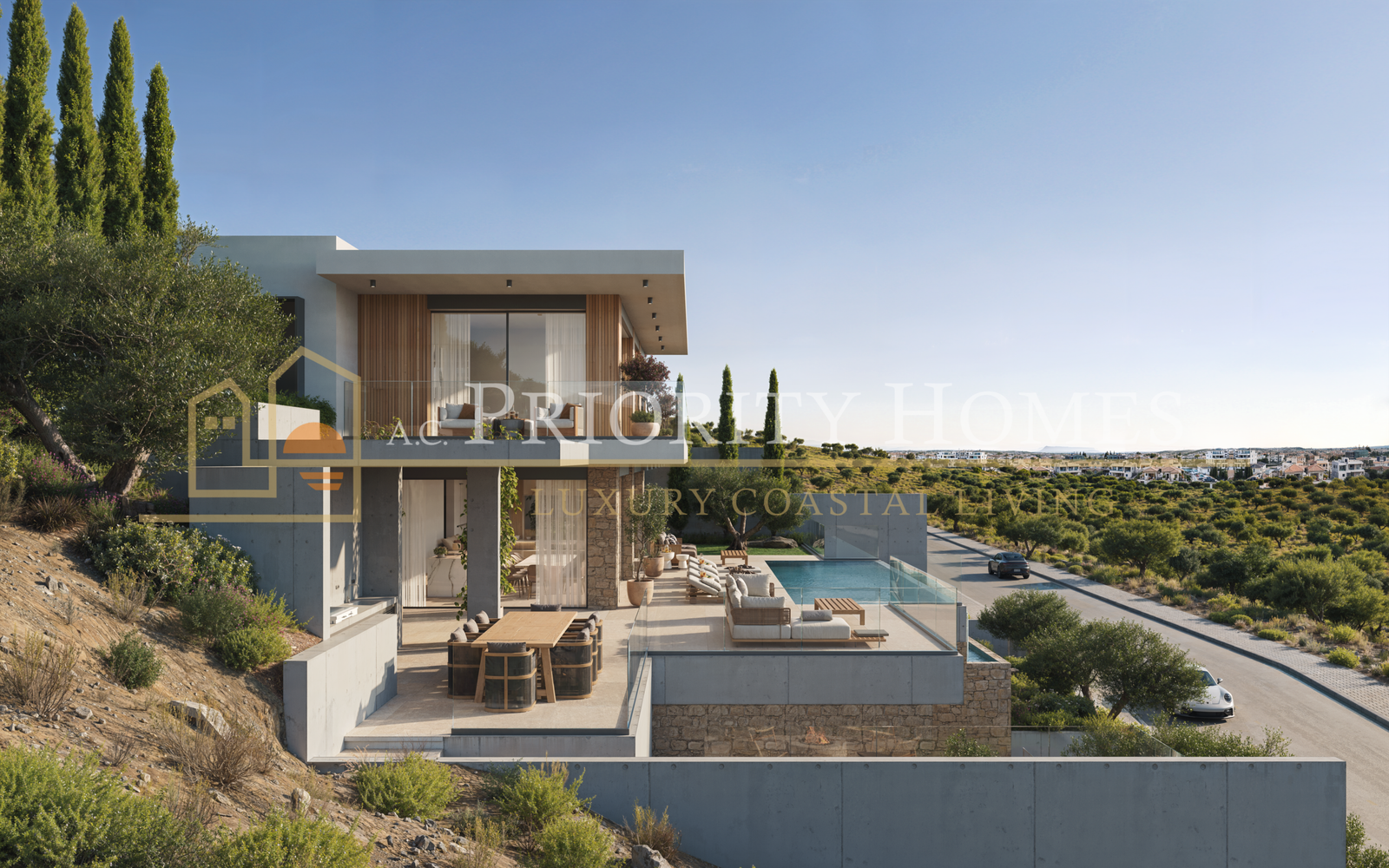 Luxury Five-Bedroom Villa for Sale in Geroskipou