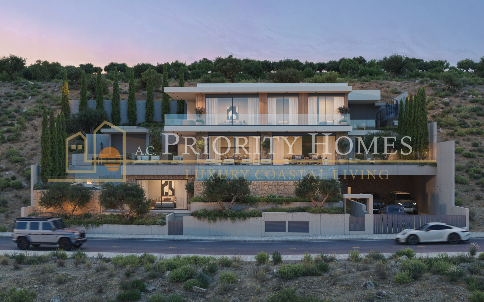 Luxury Four-Bedroom Villa for Sale in Geroskipou