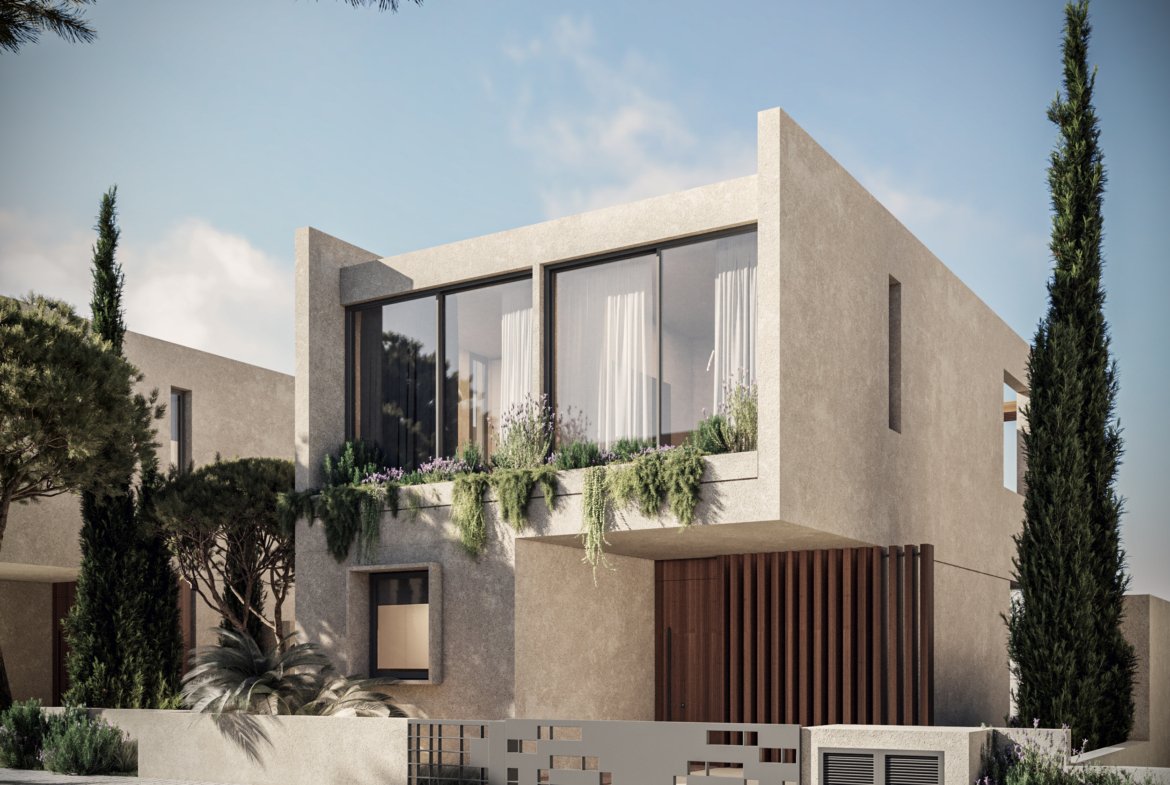Luxury Three-Bedroom Detached Villas in Prestigious Konia, Paphos