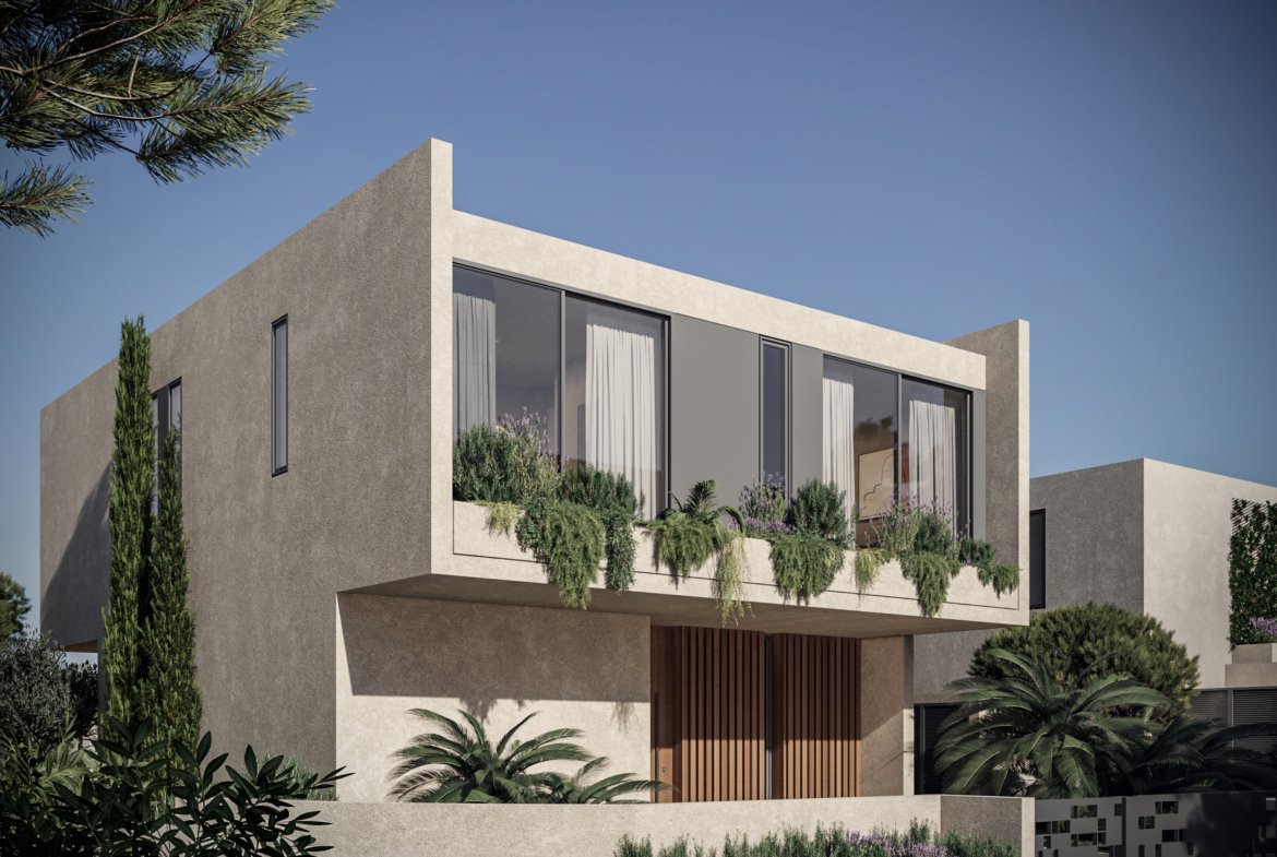 Luxury Three-Bedroom Detached Villas in Prestigious Konia, Paphos