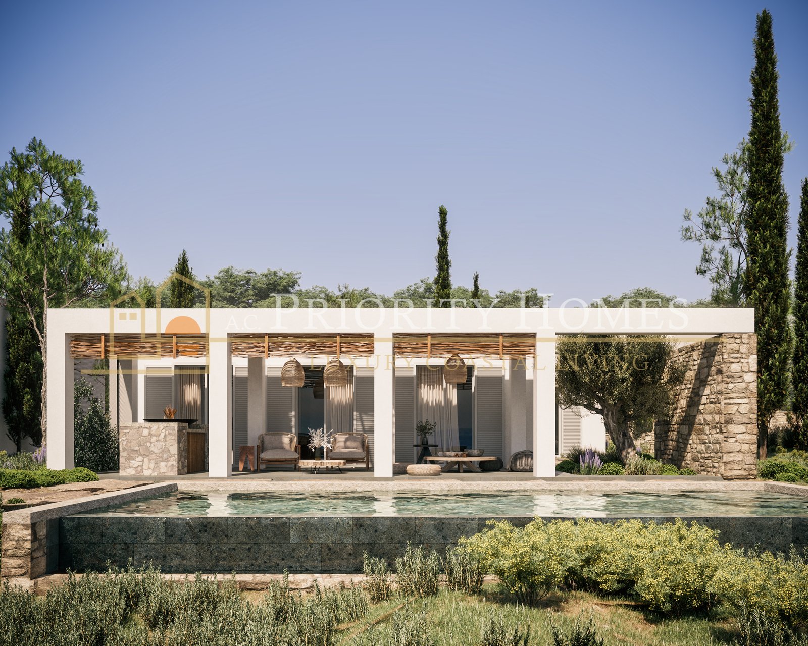 Luxury Three-Bedroom Beachside Villas in Polis, Paphos