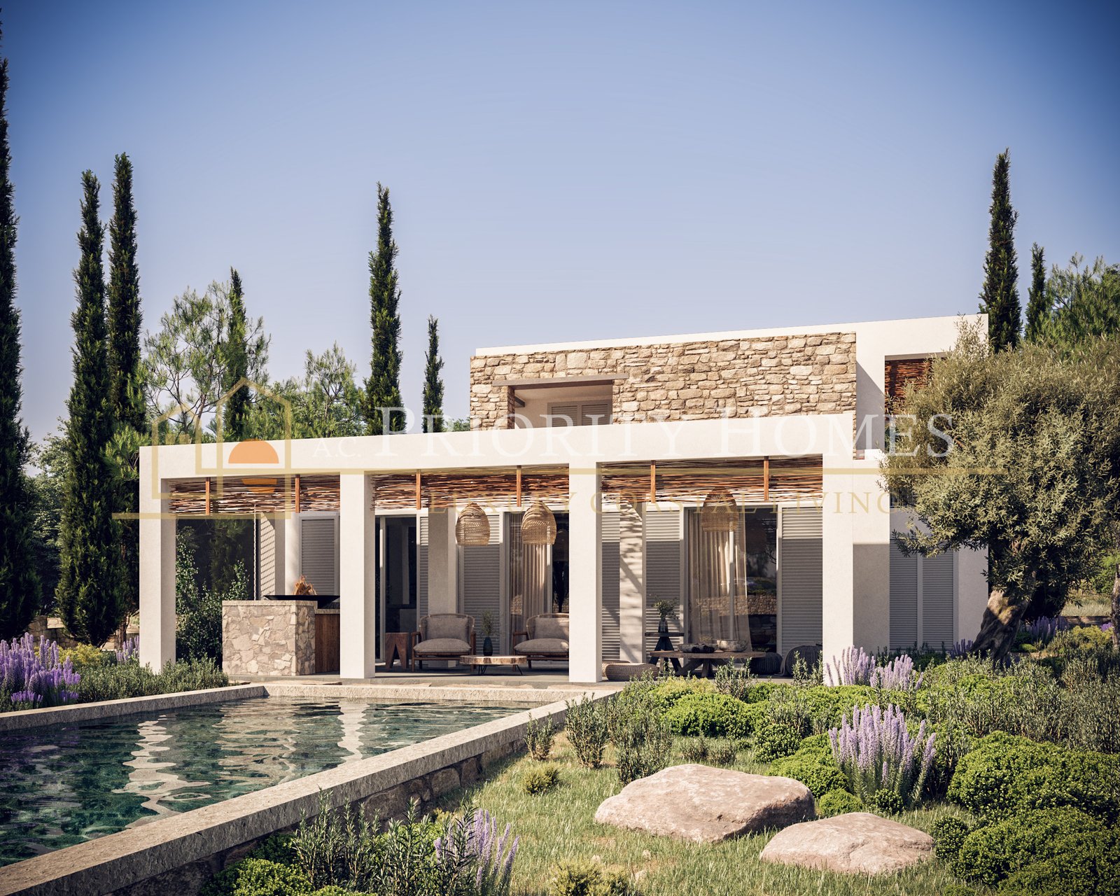 Luxury Three-Bedroom Beachside Villas in Polis, Paphos
