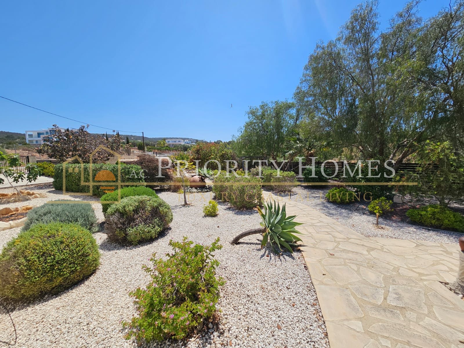 Three‑Bedroom Sea‑View Villa in St. Georges, Pegeia