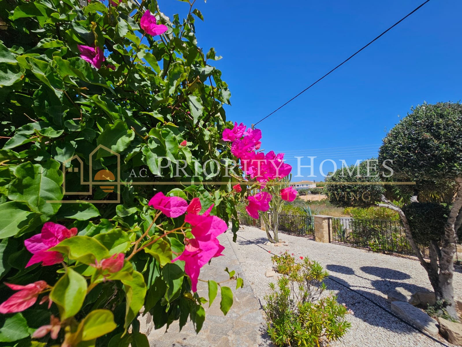 Three‑Bedroom Sea‑View Villa in St. Georges, Pegeia