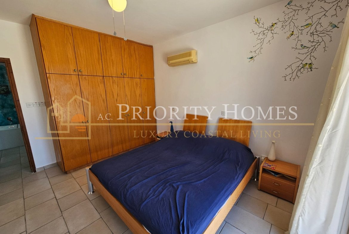 Three‑Bedroom Sea‑View Villa in St. Georges, Pegeia