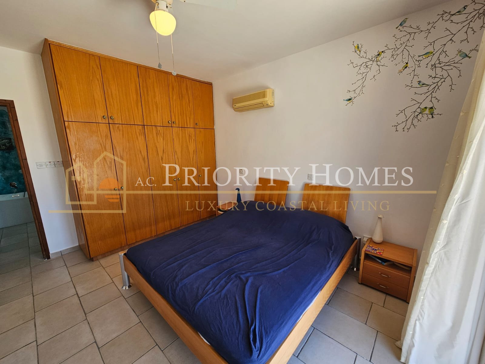 Three‑Bedroom Sea‑View Villa in St. Georges, Pegeia