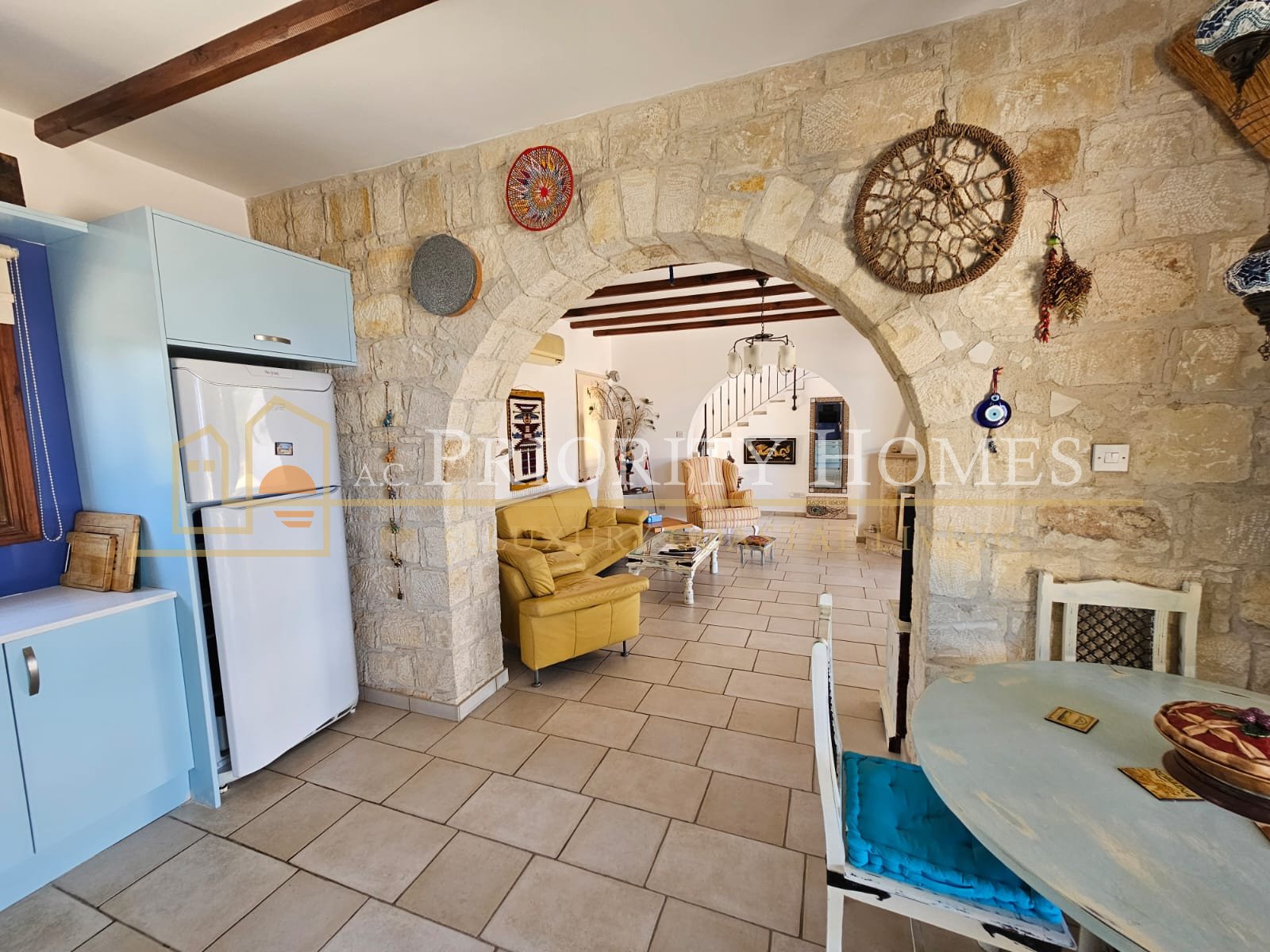 Three‑Bedroom Sea‑View Villa in St. Georges, Pegeia