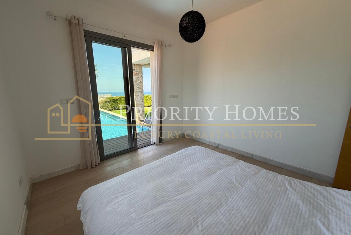 Exceptional Elevated Sea-View Villa with Uninterrupted Privacy in Chloraka