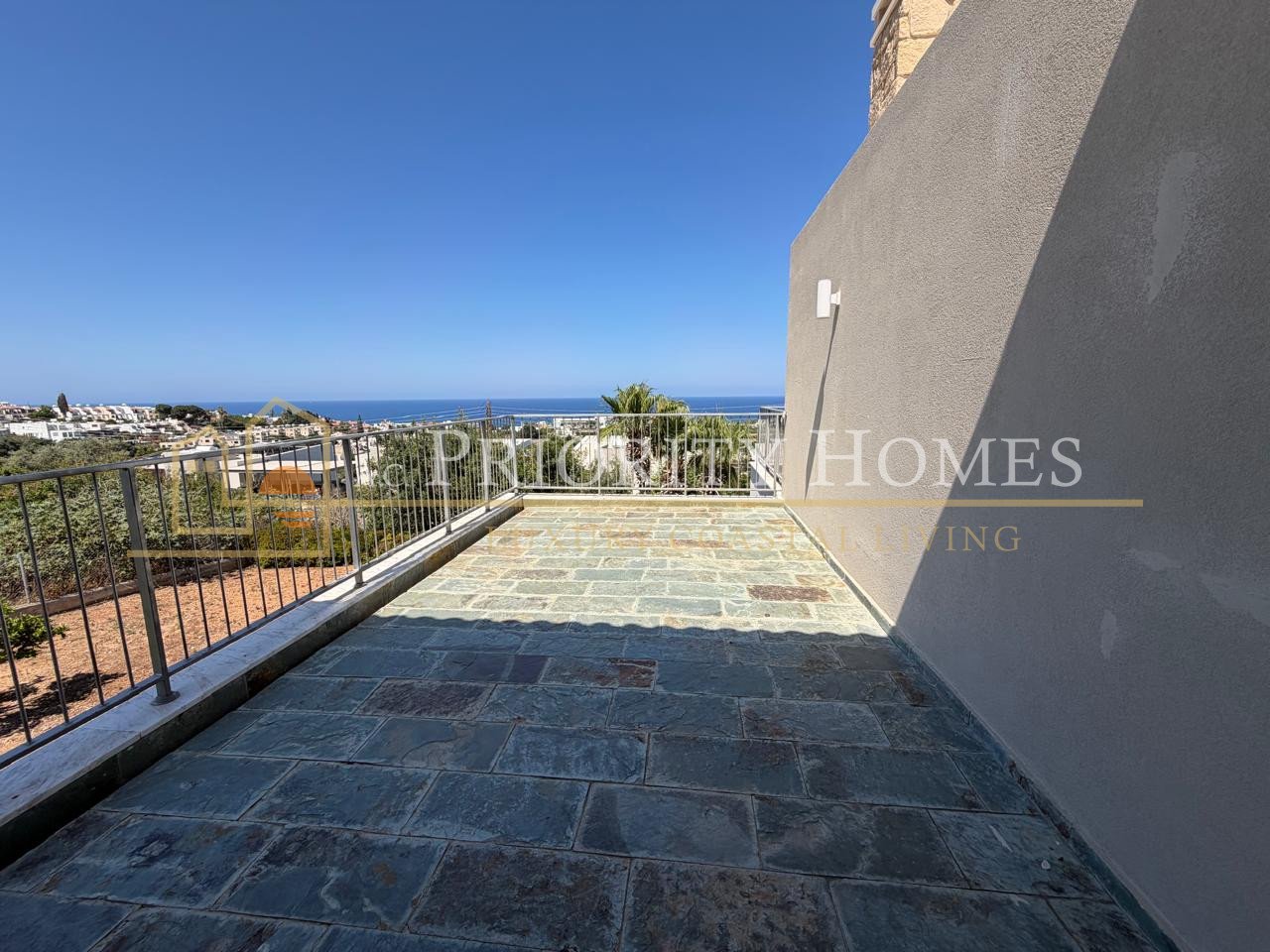 Exceptional Elevated Sea-View Villa with Uninterrupted Privacy in Chloraka
