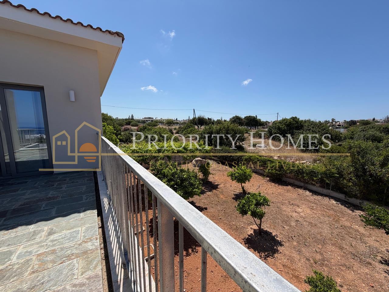 Exceptional Elevated Sea-View Villa with Uninterrupted Privacy in Chloraka
