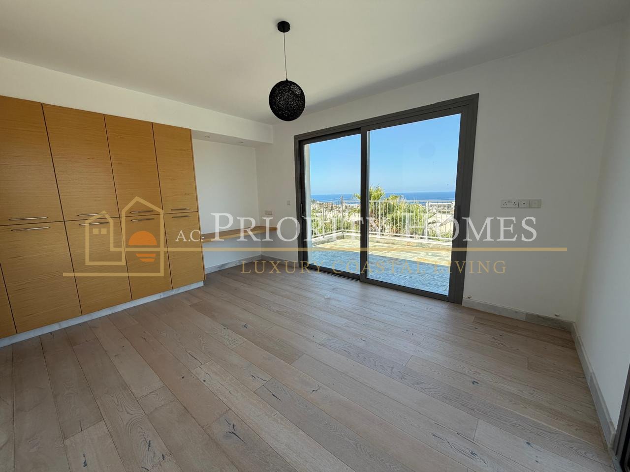 Exceptional Elevated Sea-View Villa with Uninterrupted Privacy in Chloraka