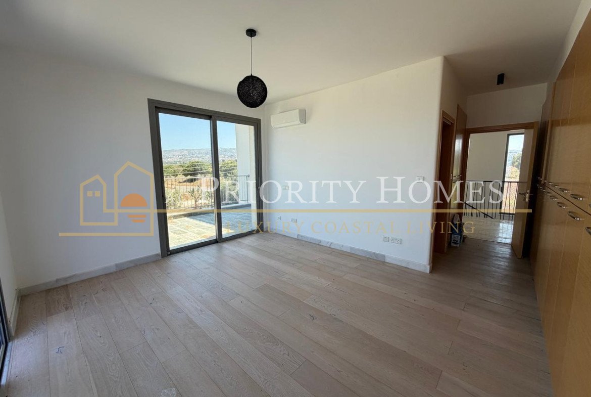 Exceptional Elevated Sea-View Villa with Uninterrupted Privacy in Chloraka